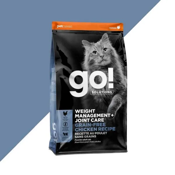 3 Lb Petcurean Go! Weight Management & Joint Care Grain-Free Chicken For Cats - Health/First Aid
